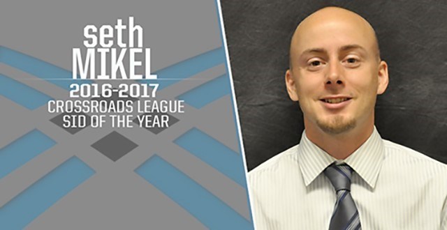 Taylor's Seth Mikel Honored As Crossroads League's SID Of The Year
